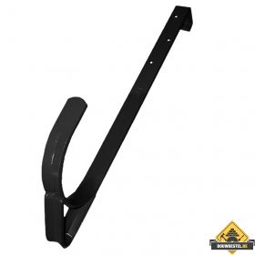 Veiligheids- & Ladderhaak verzinkt ZWART Type A