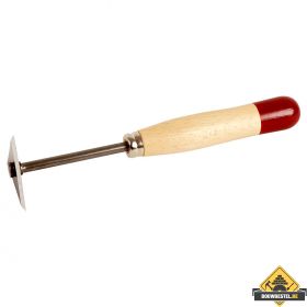 Verfkrabber SUPER PROF driehoek 8cm. speciaal gehard. heftlengte 19cm