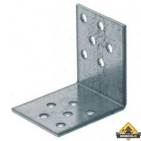 Versterkingshoek 50X50mm 40X2 Sendzimir verzinkt - per stuk