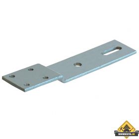 Kozijnanker / Kozijnstrip GB 10mm verzet (75x10x175)x60x6mm Sendzimir verzinkt - per stuk