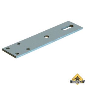 Kozijnanker / Kozijnstrip GB Vlak 250x60x6mm Sendzimir verzinkt - per stuk