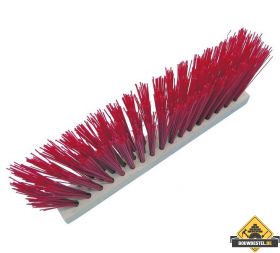 Voegbezem / Voegborstel SUPER PROF 270 mm rood. 3 rijen