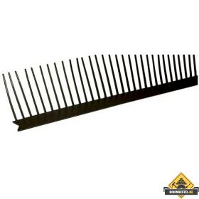 Vogelschroot 65 mm/100 cm zwart per stuk