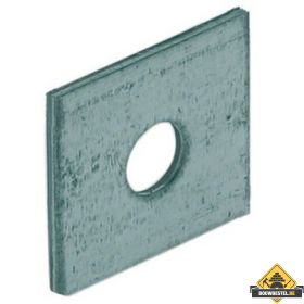 Volgplaat M20 60X60X5mm Sendzimir verzinkt - per 10 stuks