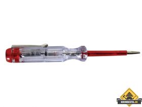 Spanningzoeker met indicatie via lampje