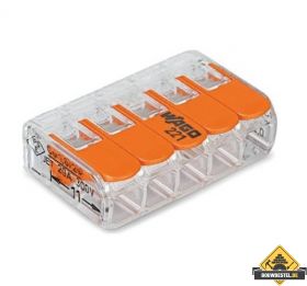 Wago Lasklem 5-voudig tot 4mm2