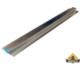 Wandrij SUPER PROF aluminium dubbel h-profiel. lengte 100 cm