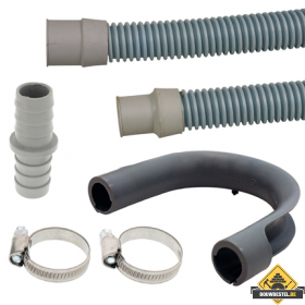 Wasmachine verlengset rexre kxk 150cm zonder waterslot