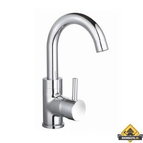 Wastafelmengkraan Largo met draaibare uitloop chroom (HELAAS NIET MEER LEVERBAAR)