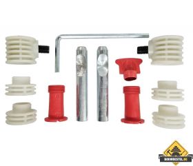 Wiesbaden bevestigingsset voor stereo en luxe wandcloset (HELAAS NIET MEER LEVERBAAR)