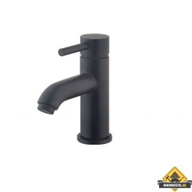 Wiesbaden Cadans KIWA wastafelmengkraan laag Zwart