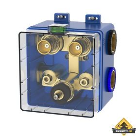 Wiesbaden Caral Klik Pro inbouwbox douchethermostaat 2 weg