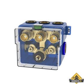 Wiesbaden Caral Klik Pro inbouwbox douchethermostaat 3 weg