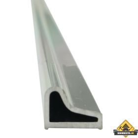 Wiesbaden Chroom bodemstrip waterkering 1/4 rond enkele deur 90cm