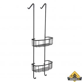 Wiesbaden Domo mat-zwart ophangrek tbv glazen wand 80cm (HELAAS NIET MEER LEVERBAAR)