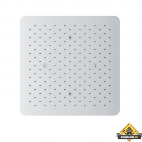 Wiesbaden UFO inbouw-hoofddouche plafond vierkant 50x50x2cm chroom