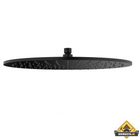 Wiesbaden luxe messing hoofddouche rond 400mmx8mm Zwart