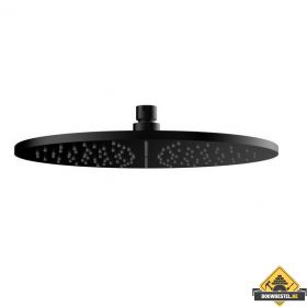 Wiesbaden luxe messing hoofddouche rond 300mmx8mm Zwart