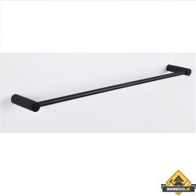 Wiesbaden Ida enkele handdoekrek 60cm Zwart (HELAAS NIET MEER LEVERBAAR)