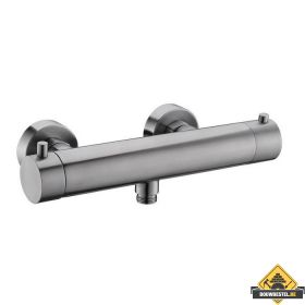 Wiesbaden Rio-304 thermostaat douchemengkraan 15cm RVS (HELAAS NIET MEER LEVERBAAR)