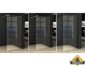 Wiesbaden Slim glasplaat helder 500x2000 8mm nano