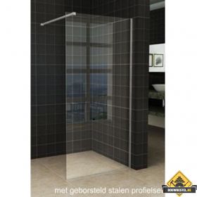 Wiesbaden Slim glasplaat helder 850x2000 8mm nano