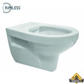 Trevi rimless wandcloset diepspoel wit