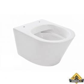 Wiesbaden Vesta-Junior rimless wandcloset 47cm zonder zitt.