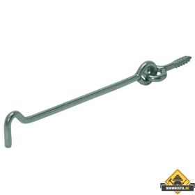 Windhaak / Oog houtdraad Lengte: 500mm Diameter: 7 Verzinkt - per stuk