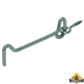 Windhaak Rammelvrij Oog houtdraad 160mm Diameter: 5.2 Verzinkt - per stuk