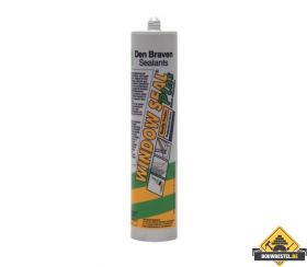 Zwaluw Windowseal Plus beglazingskit wit 310ml