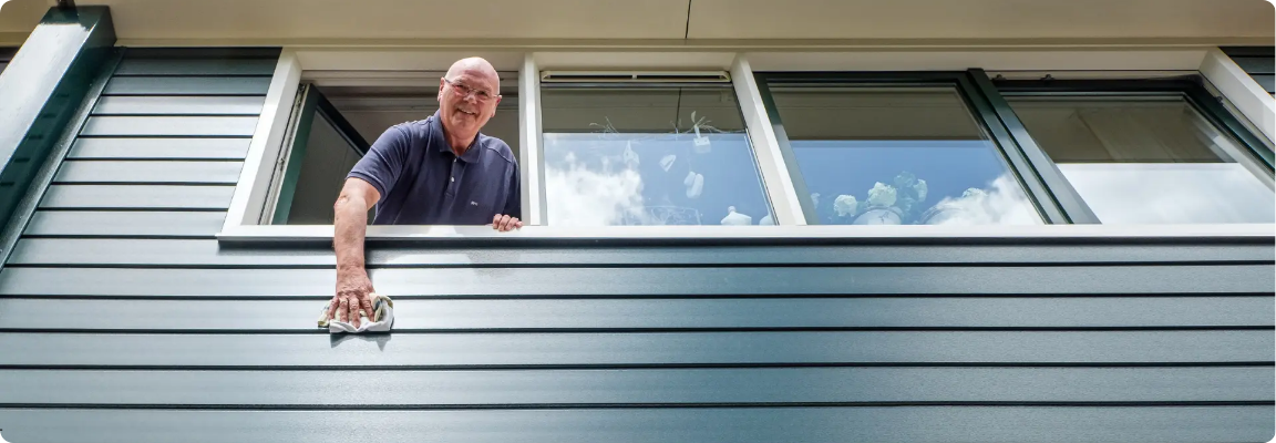 Hoe onderhoud je kunststof gevelbekleding?