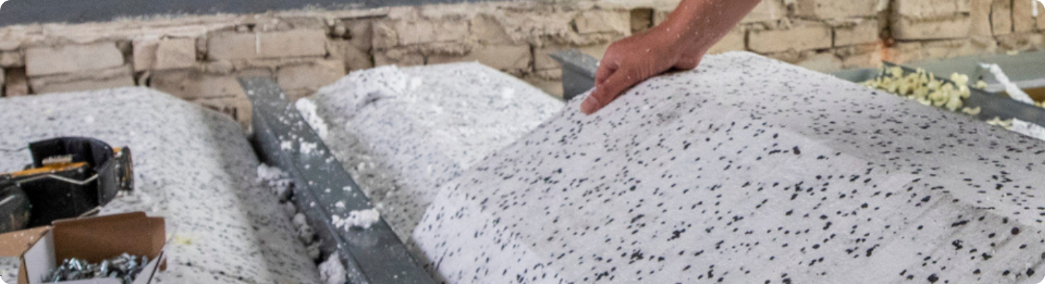 Welke bevestigingsmaterialen zijn geschikt voor de PS-renovatievloer droog?